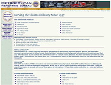 Tablet Screenshot of metroreporting.com